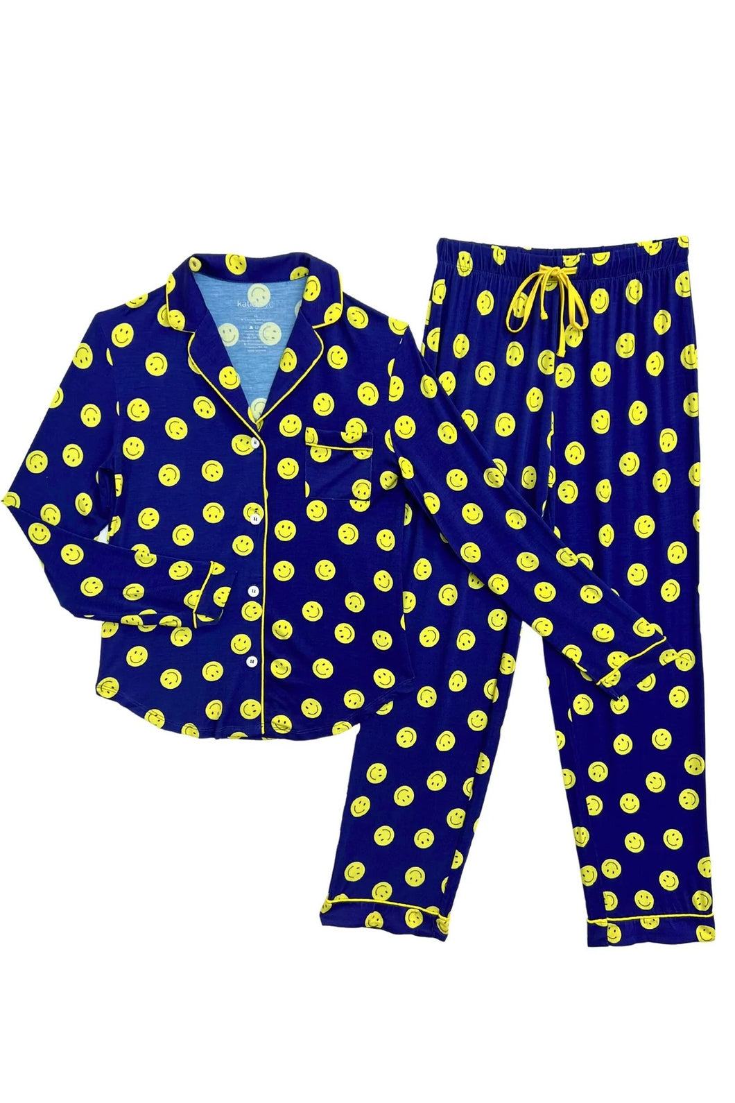 Neon Yellow Smiley Maia Lounge Set