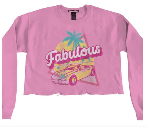 Fabulous Car Crop Pullover