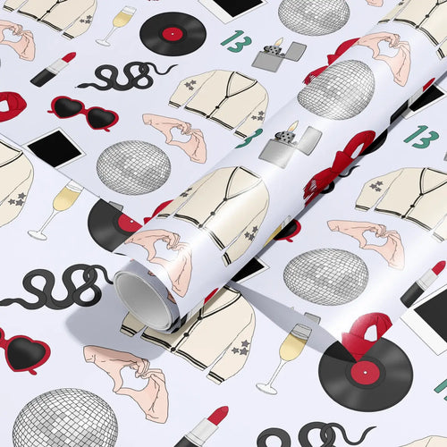 Taylor Swift Icons Wrapping Paper