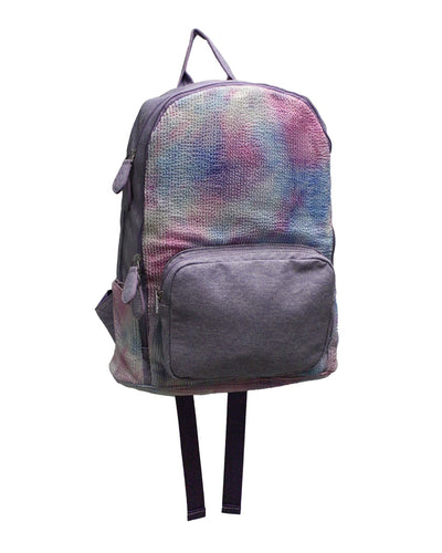 Bari Lynn Pastel Lavender Crinkle Backpack