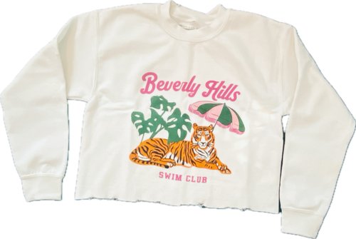 Beverly Hills Crop Pullover