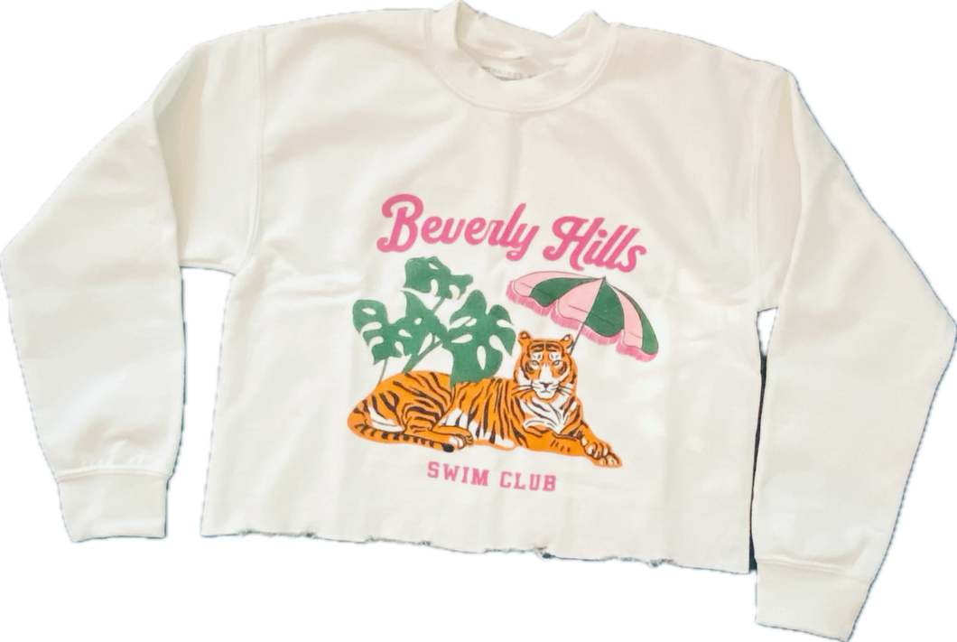 Beverly Hills Crop Pullover