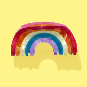 Rainbow Claw Clip