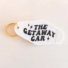 Load image into Gallery viewer, Getaway Car Motel Keychain