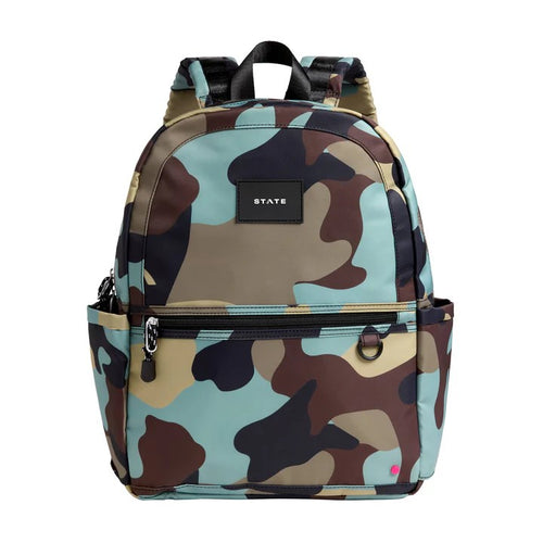 Camo Kane Double Pocket Backpack