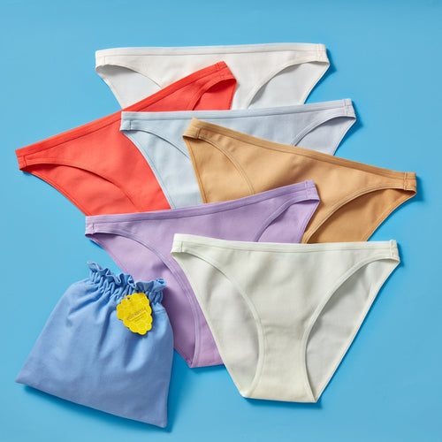 Yellowberry Petal Pima Cotton Undie Bundle