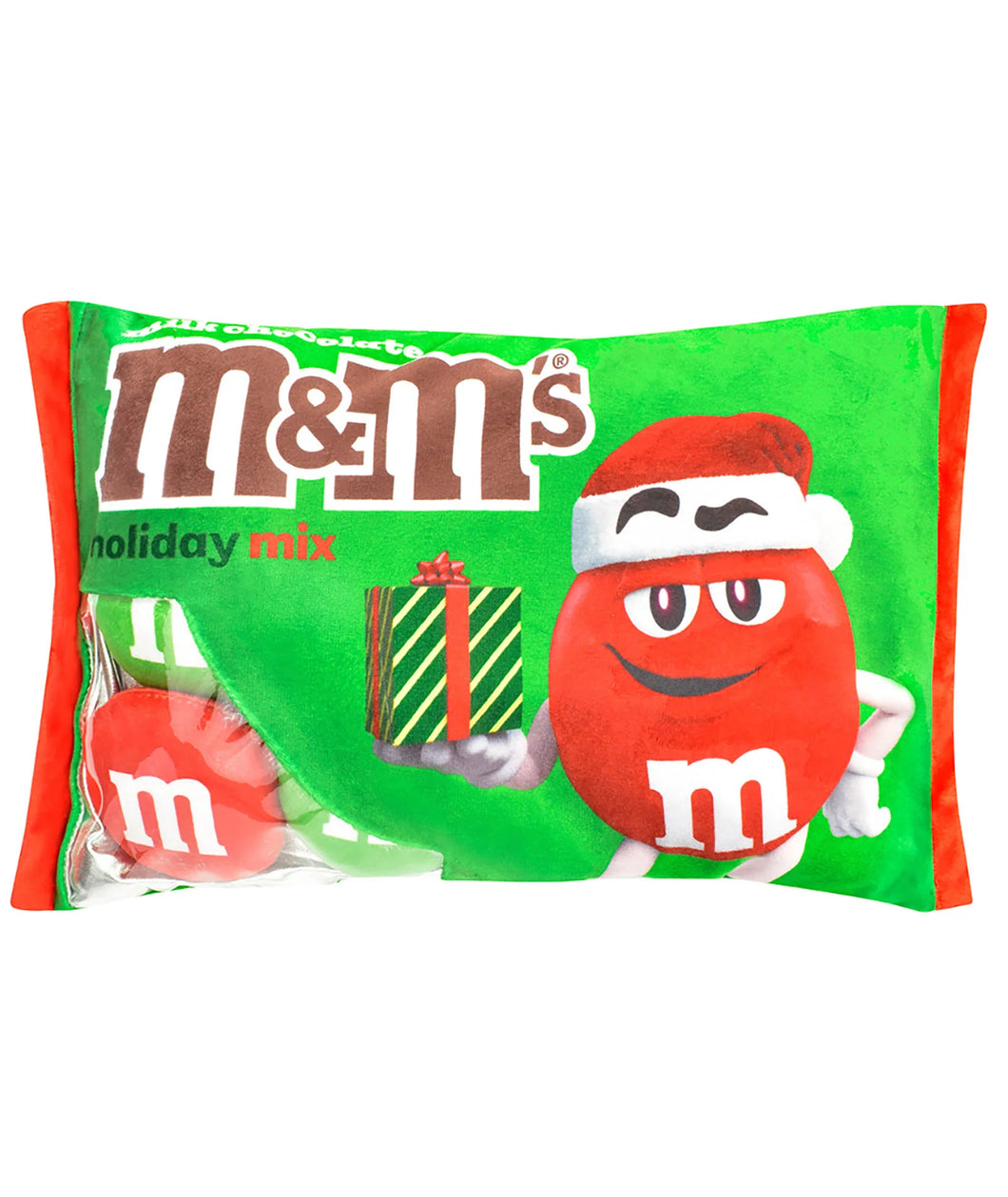 Holiday M & M Packaging Plush