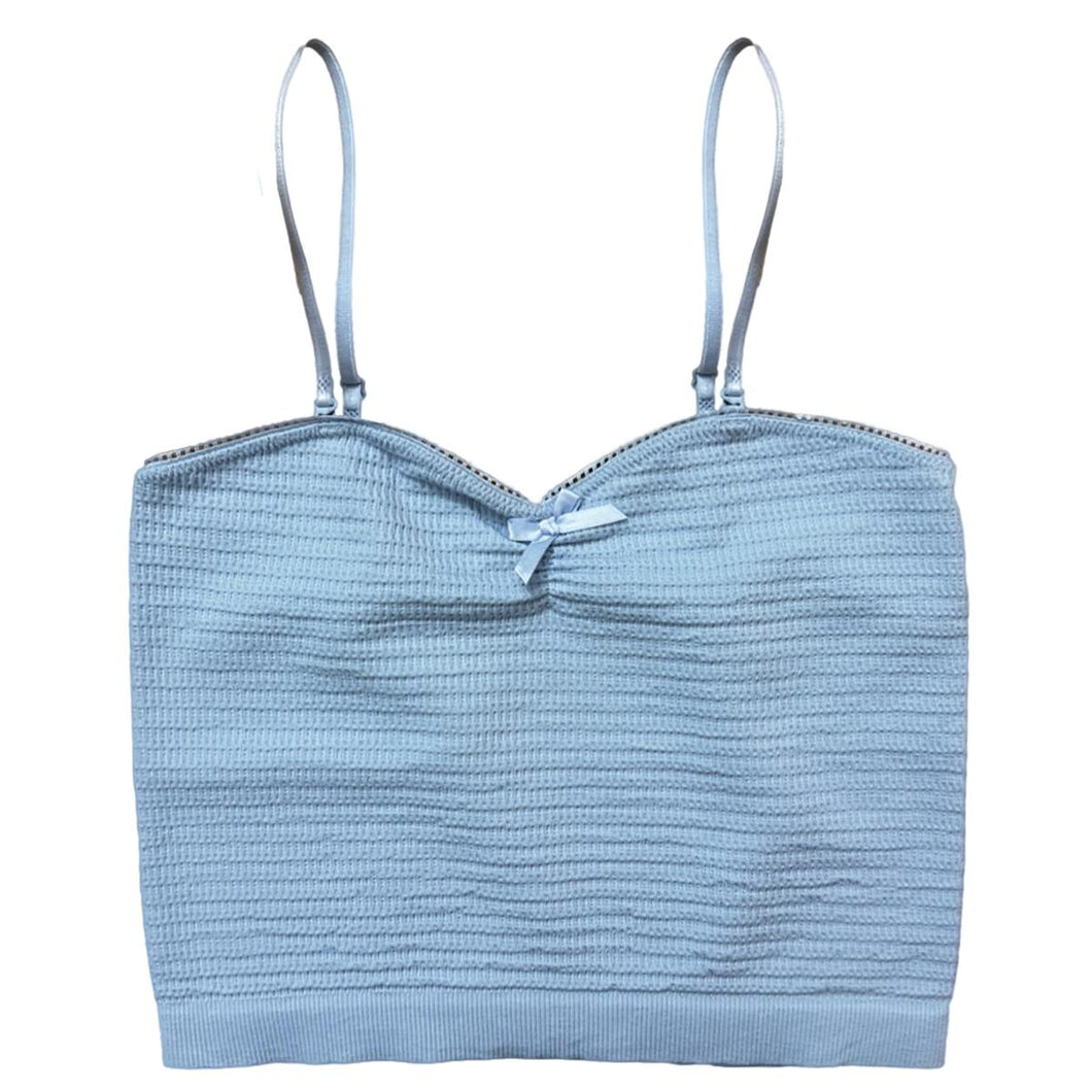 Textured Seamless Short Cami - Junior