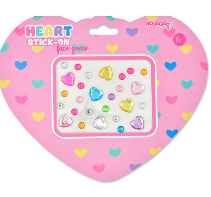 Happy Heart Face Gems