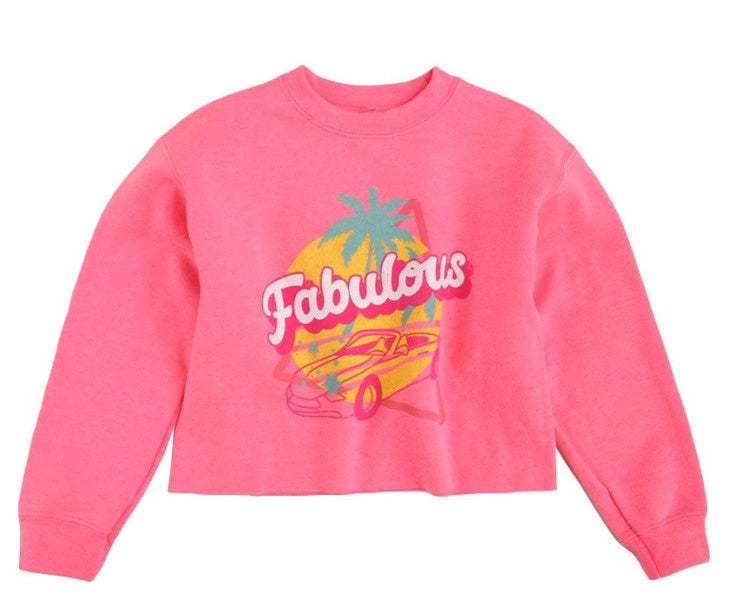 Fabulous Car Crop Pullover