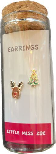 Reindeer / Tree Earrings