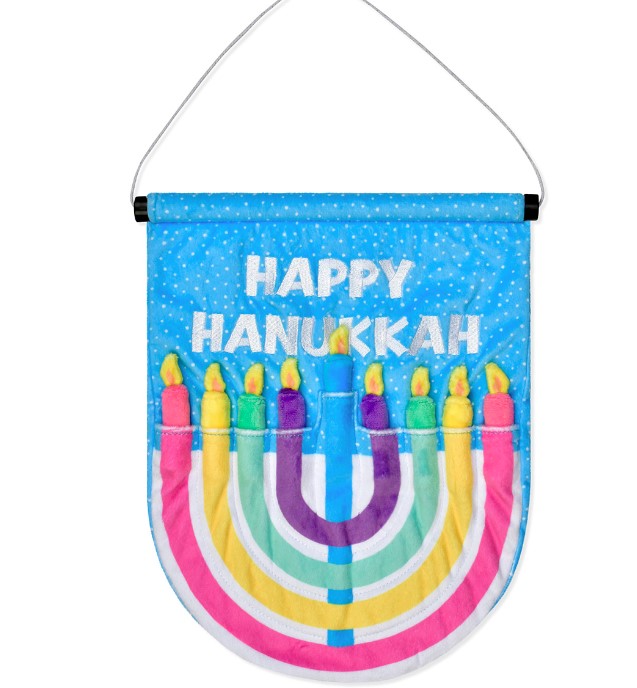 Hanging Menorah Plush