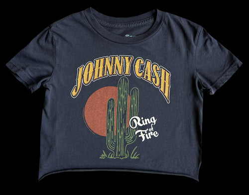 Johnny Cash Crop Tee