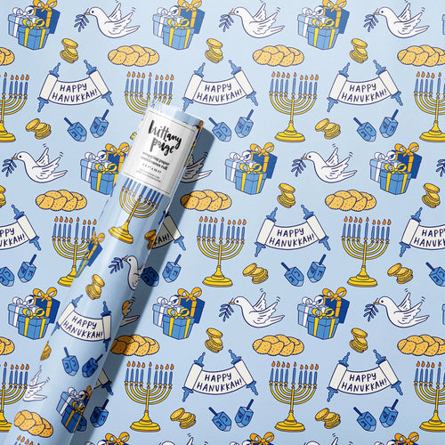 Happy Hanukkah Wrapping Paper