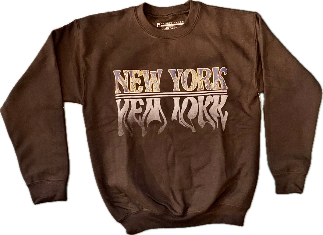 NYC Mirror Pullover Sweatshirt