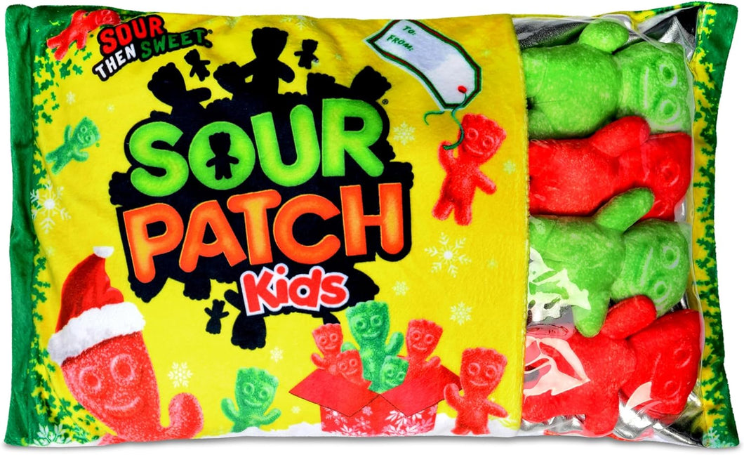 Christmas Sour Patch Kids Packaging Plush