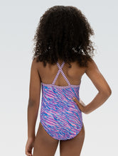 Load image into Gallery viewer, Uglies Girls Aurora Criss-Cross Swimsuit