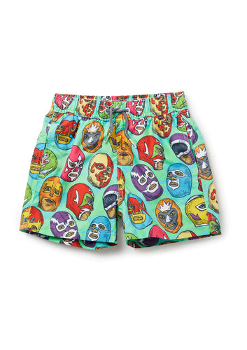 Lucha Libre Swim Shorts