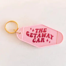 Load image into Gallery viewer, Getaway Car Motel Keychain