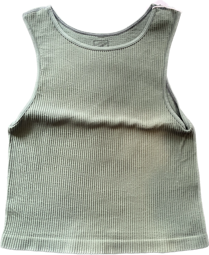 Malibu Sugar Sleeveless Ribbed Top