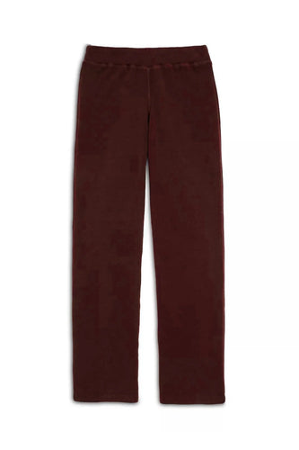 Dylan Wide Leg - Burgundy