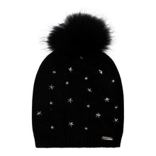 Load image into Gallery viewer, Bari Lynn Crystalized Star Winter Hat