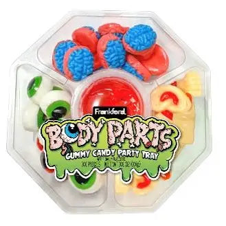 Gummy Body Parts Candy Body Tray