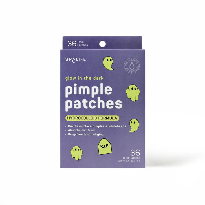 Glow in the Dark Ghosts Hydrocolloid Pimple Patches