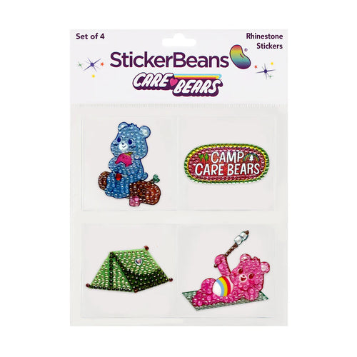 Camp Care Bears Stickerbean Set