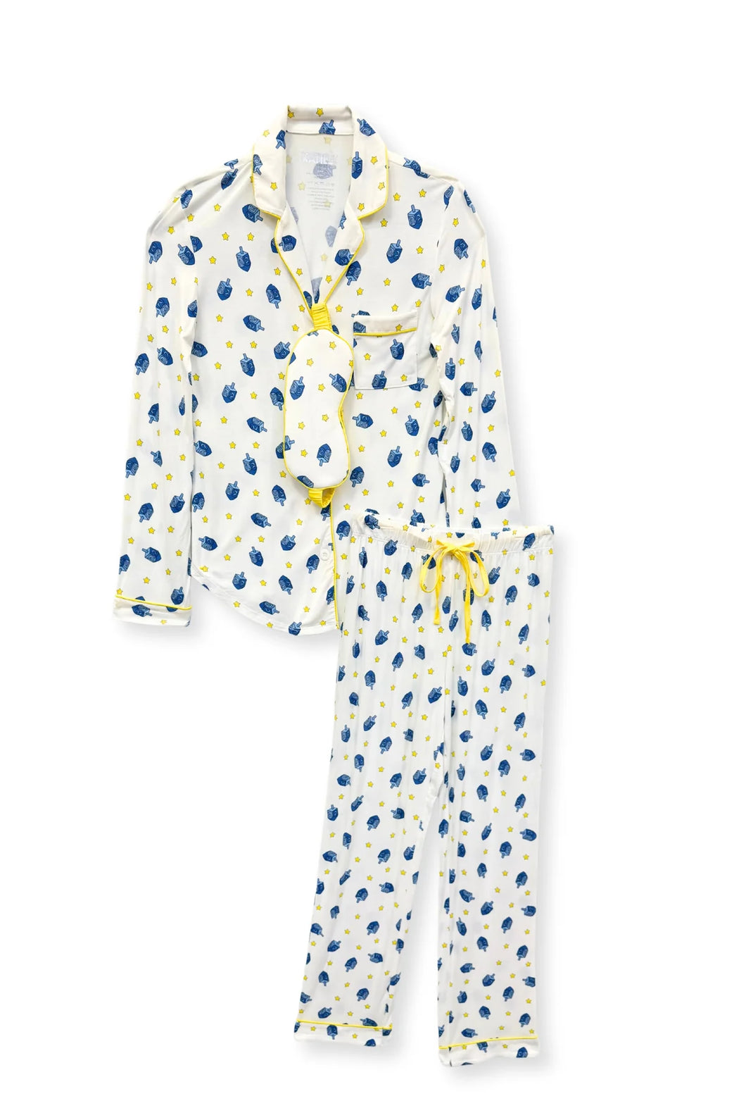 Dreidel Print Maia Pajama Set - Junior