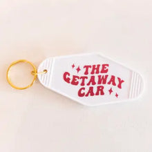 Load image into Gallery viewer, Getaway Car Motel Keychain