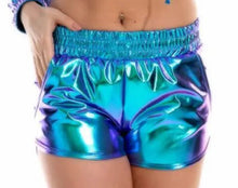 Load image into Gallery viewer, Metallic Running Shorts