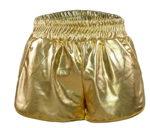 Metallic Running Shorts