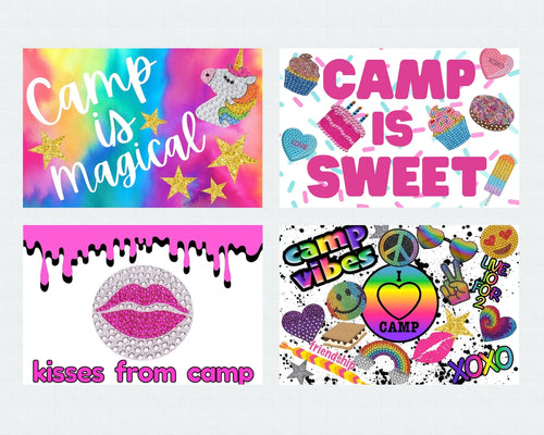 Stickerbeans Camp Notecards